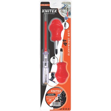 KINETEX 4 IN 1 ELEKTRİKÇİ SETİ 2841